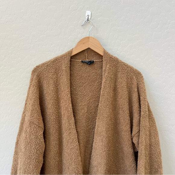 Eileen Fisher Honey Organic Cotton Boucle Long Cardigan - Picture 4 of 8